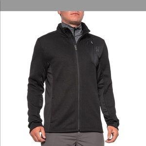 Spyder men’s black Raider jacket size large new